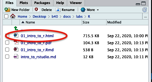 Figure 13. Knitted documents appear in lower right quadrant under 'Files' tab