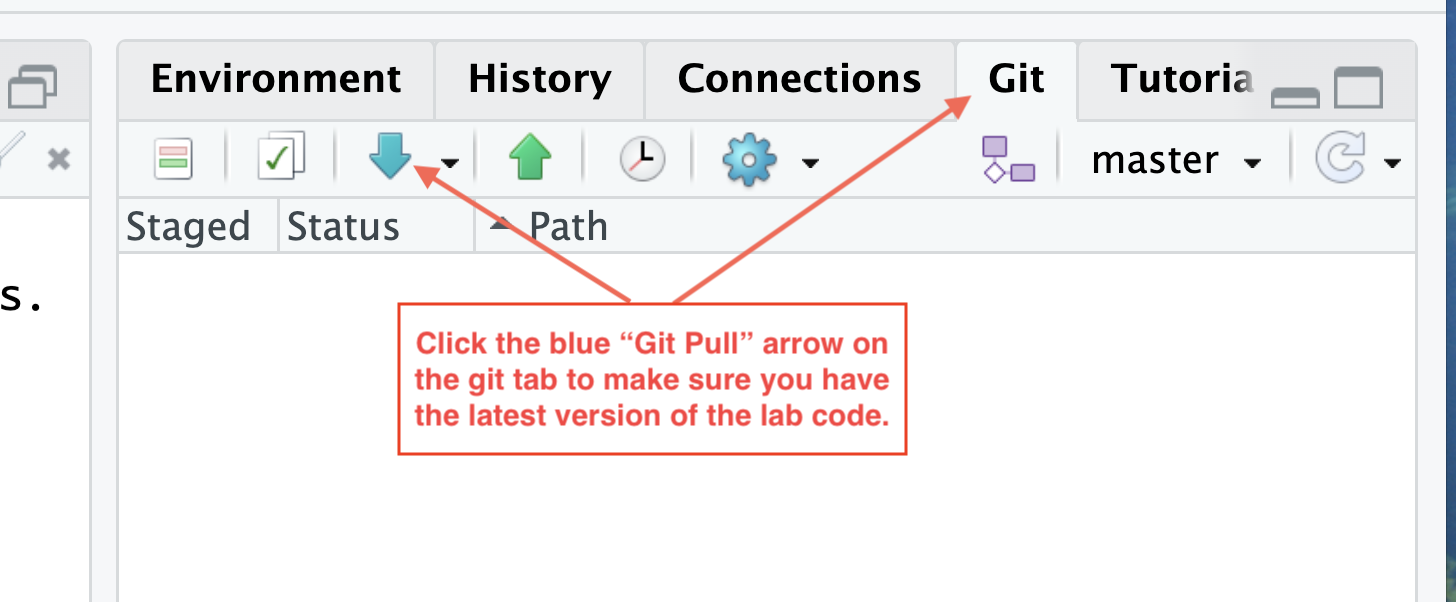 Git pull to make sure you have the most up-tp-date code