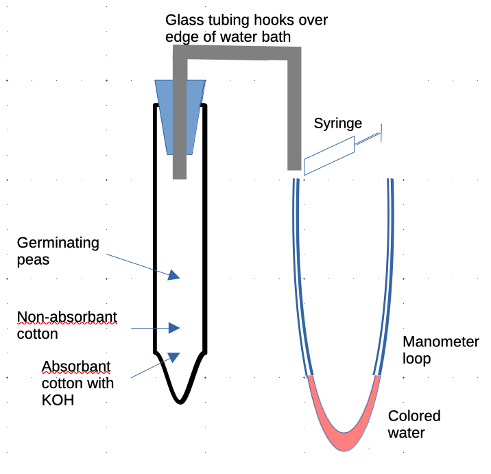 Manometer setup